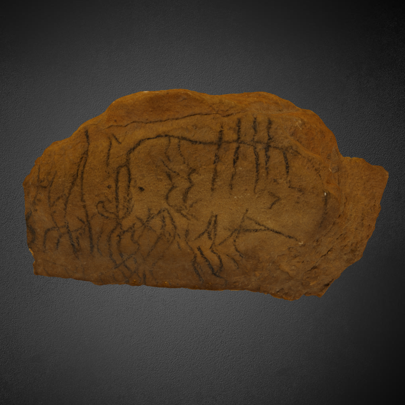 Sandstone piece KM73-251-2